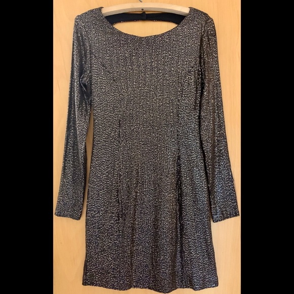 GOLD LIFE OF THE PARTY DRESS by GUESS M - Picture 4 of 5